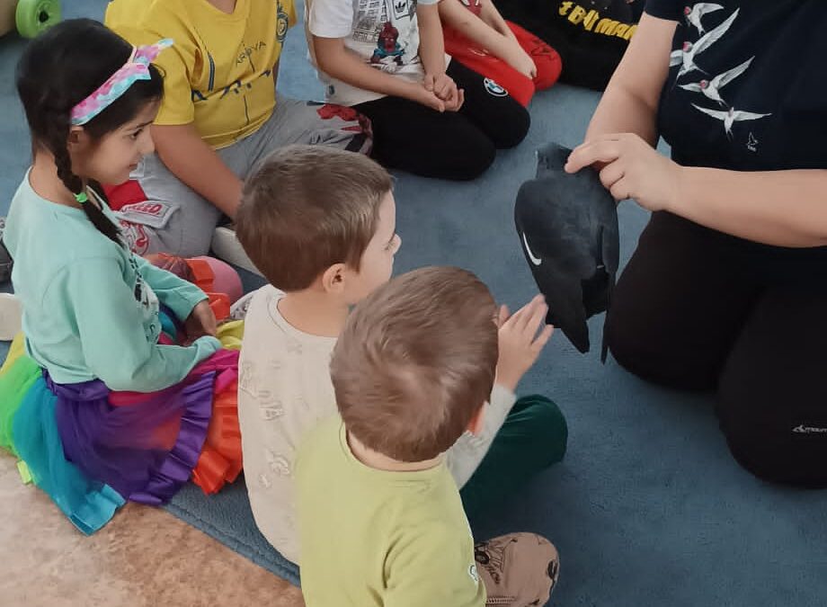 Výukový program – „Ptačí kamarádi straky Rozárky“