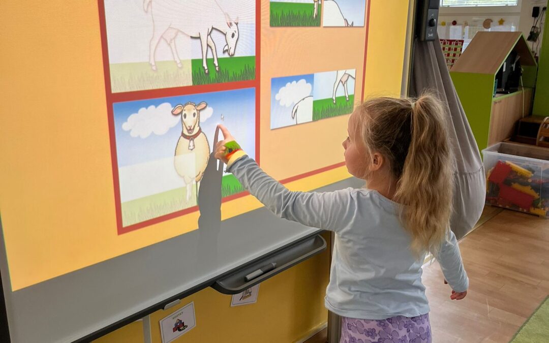 Práce s interaktivní tabulí