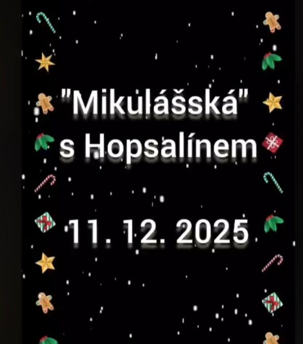 Mikulášská s Hopsalínem