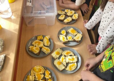 Příprava hostiny u Berušek